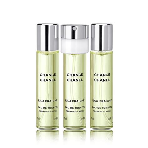 chanel chance eau fraiche 20 ml refill|Chanel chance refills boots.